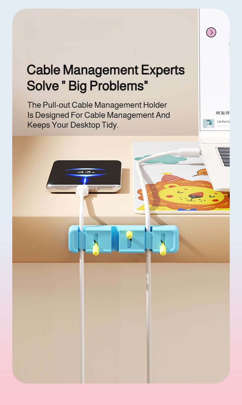 桌面電纜管理器 Toggle fixer 無痕卡扣電纜步行者鼠標數據線固定器 | 蝦皮購物