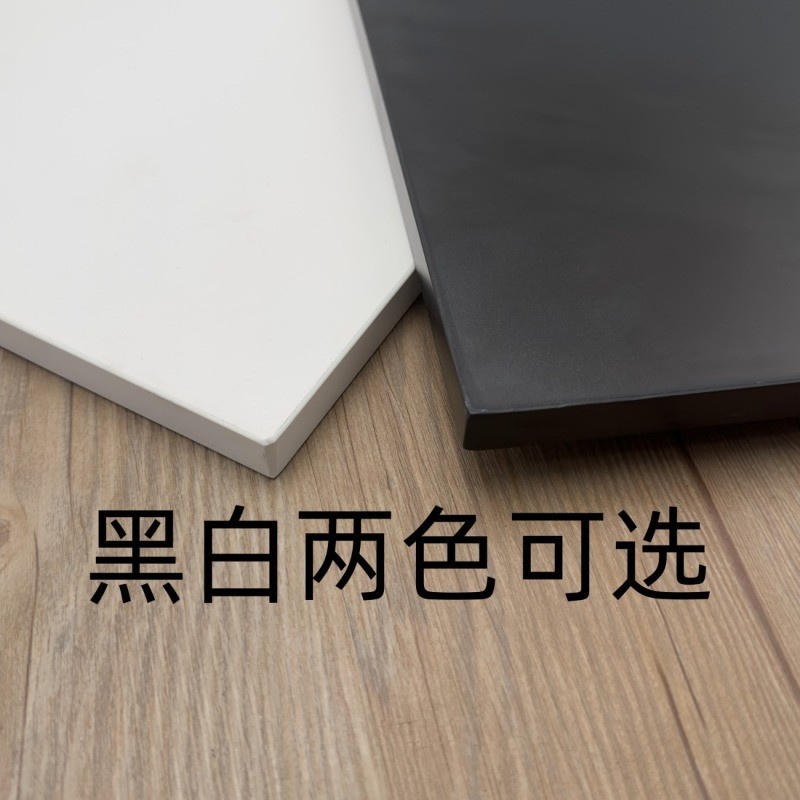 【臺灣出貨/可開發票】置物架木板 黑白色高密度纖維板 家居AA柱層板託配件封邊烤漆板 | 蝦皮購物
