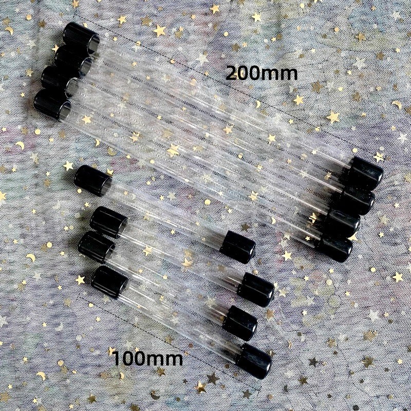 【臺灣發貨】PVC/PC透明管 收納包裝管配蓋 圓管包裝配堵頭 線香包裝管試用裝香管 | 蝦皮購物