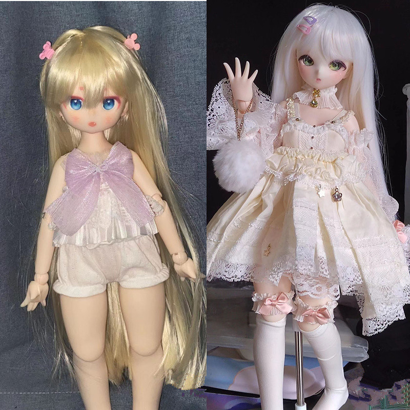 1/4 Imomodoll 娃娃配件 Chami / Rucy 頭飾白色 /Tan Skin 無妝 | 蝦皮購物