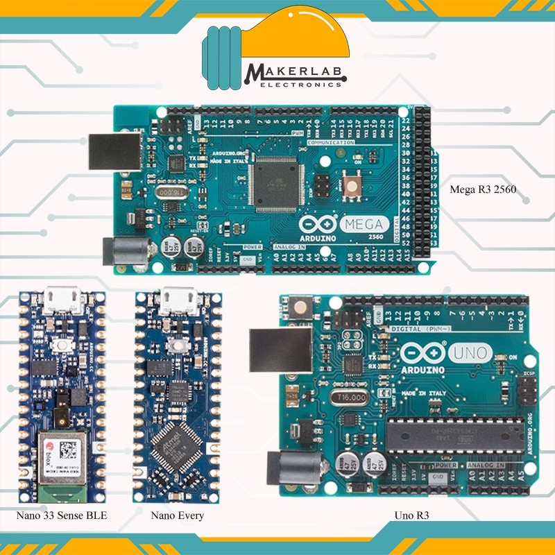 Arduino Uno R3 l Mega R3 2560 l Nano 每個 l Nano 33 Sense BLE | 蝦皮購物