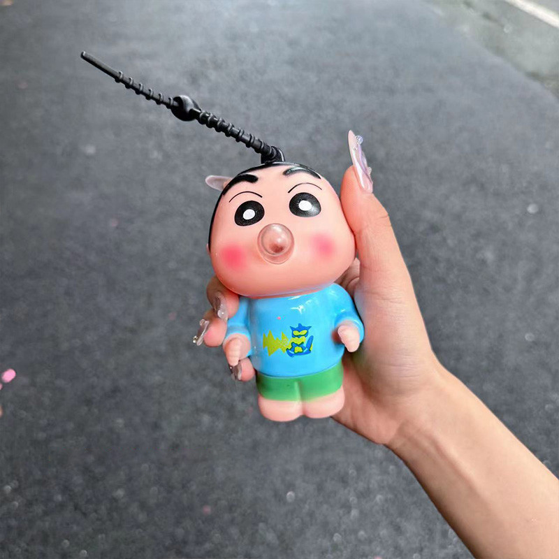 Crayon Shin-chan Fidget Toys Blow Spits Bubble Kawaii Squeez | 蝦皮購物
