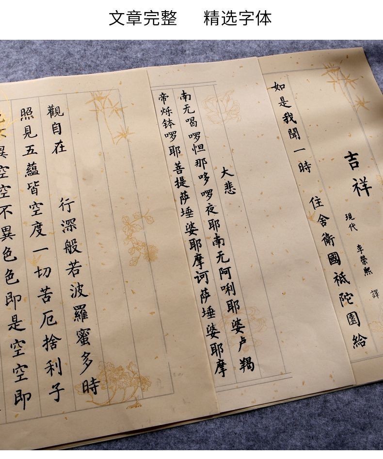 心經小楷字帖 手抄佛經文 金剛經毛筆小楷 大悲咒 地藏經小楷字帖 楞嚴咒 臨摹小楷毛筆字帖 靜心抄寫 小楷書法 毛筆字帖 | 蝦皮購物