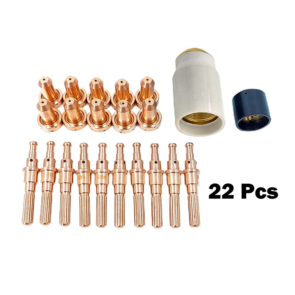 23Pcs Plasma 9-8215 9-8211 9-8213 9-8237 9-8281 Electrode Tip 80A For Sl60/ 100