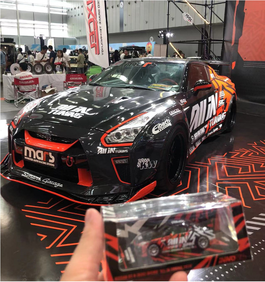 Inno 1/64 佛山展 NISSAN GT-R {R35}NISMO ALL IN TUNING 2024 限量合金 | 蝦皮購物