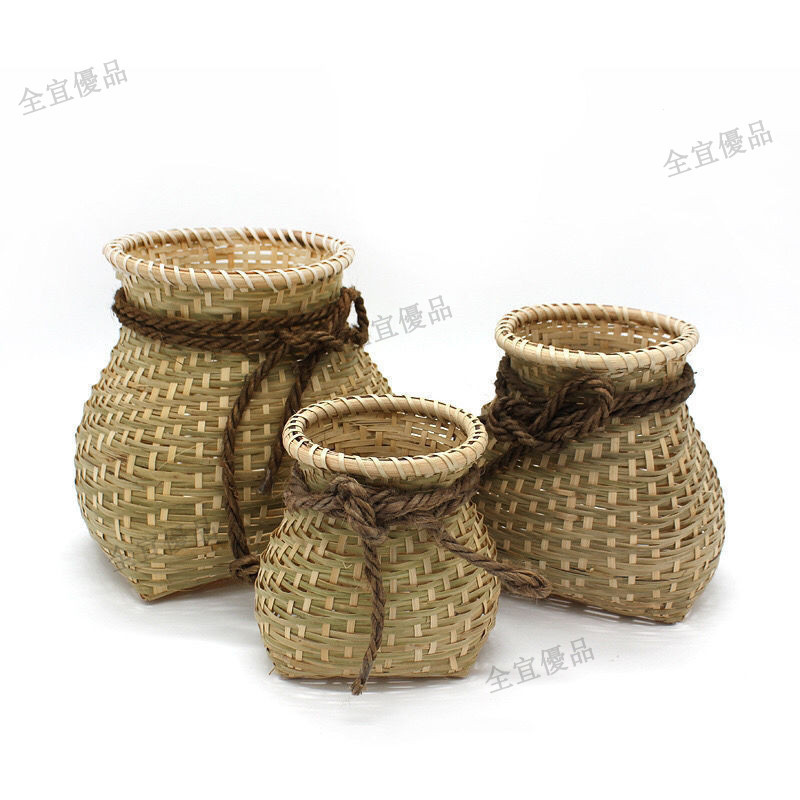 台灣出貨🔥編織竹簍 竹編簍 埰茶竹簍 小背簍 埰茶籃子 竹簍 竹編籃 魚簍 竹編埰茶籃子 田園農家樂花器 手工編織竹筐 | 蝦皮購物