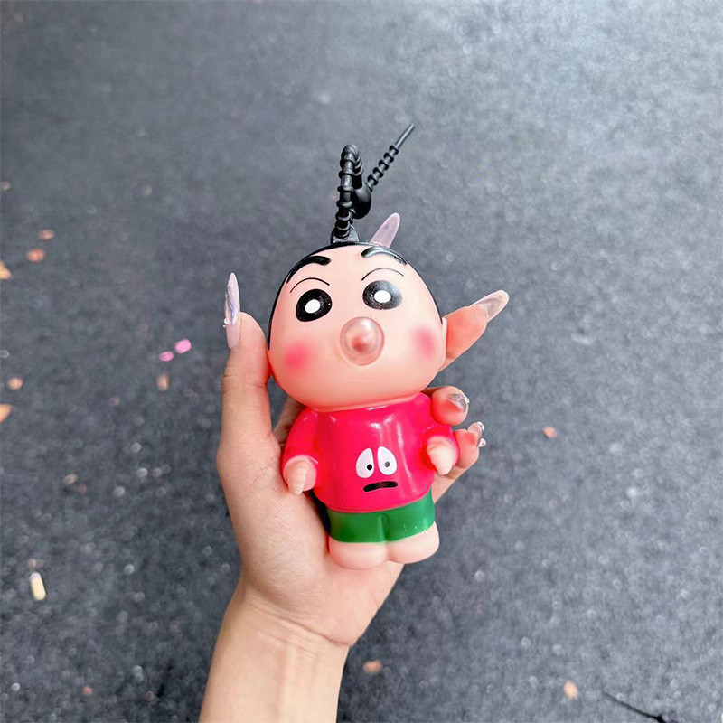 Crayon Shin-chan Fidget Toys Blow Spits Bubble Kawaii Squeez | 蝦皮購物