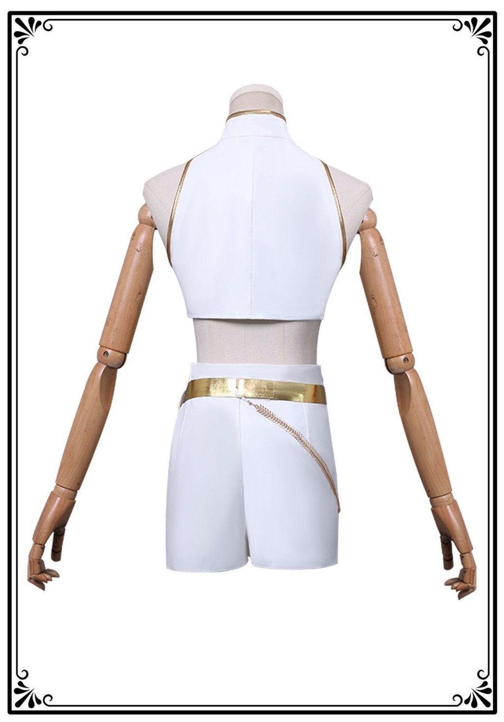 【霧都】可加急出貨 K-POP獵魔女團cos服魯米cos服皮質魯米白色演齣服動漫cosplay服裝 | 蝦皮購物
