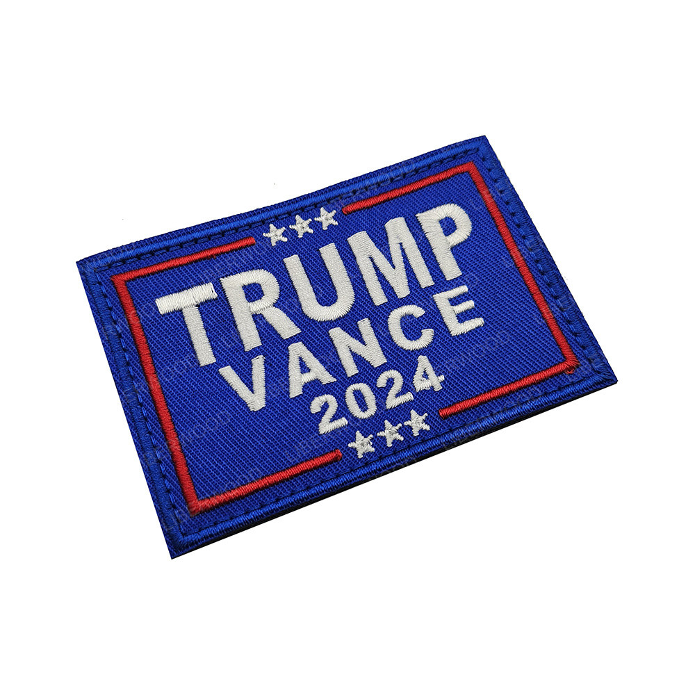 Trump MAGA VANCE 2024 補丁讓美國再次偉大紅帽徽章耳軍一號戰術補丁帶鉤環緊固件 | 蝦皮購物