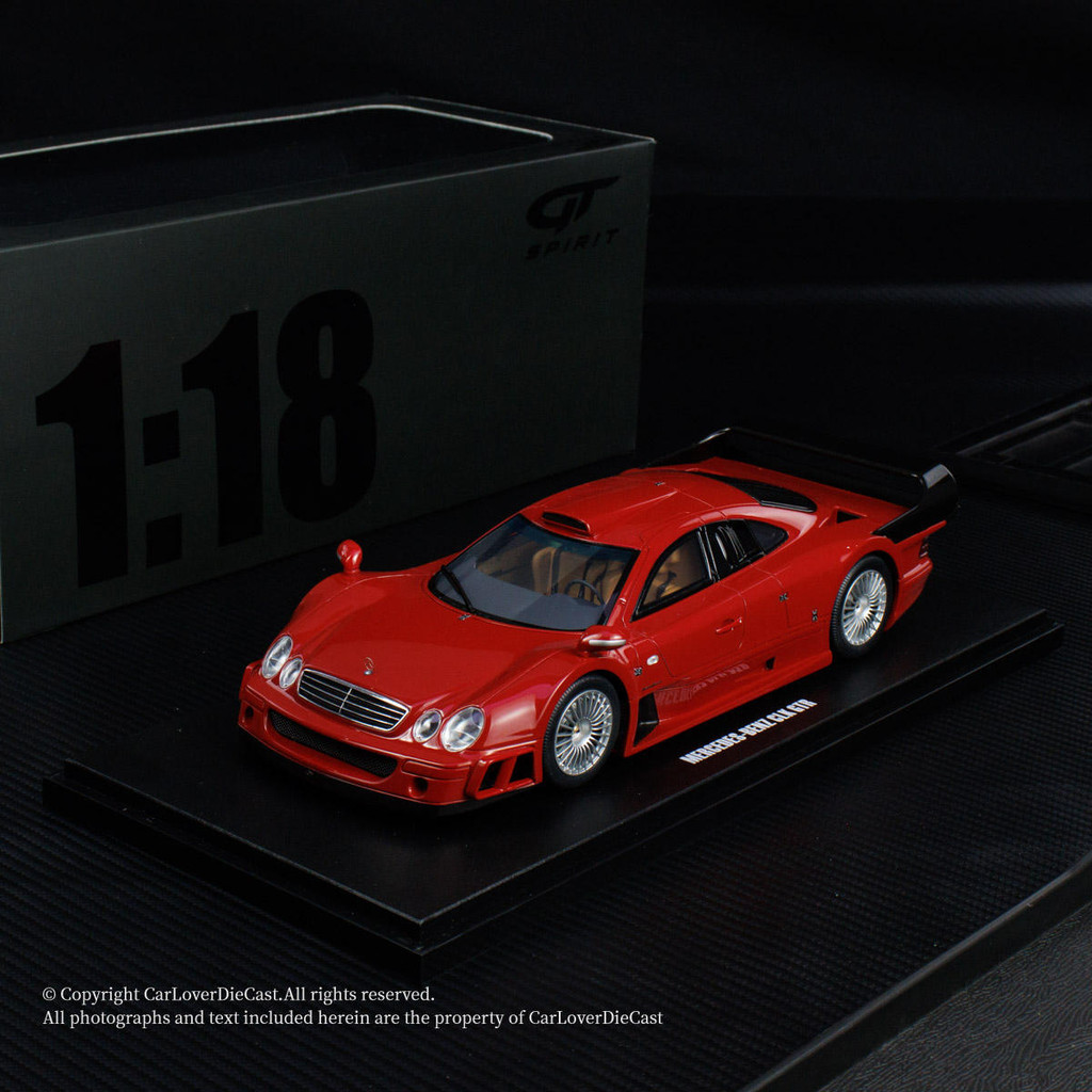 現貨 GT Spirit 1:18 賓士 CLK GTR 紅色 樹脂汽車模型 GT910 GTS 絕版車模 | 蝦皮購物