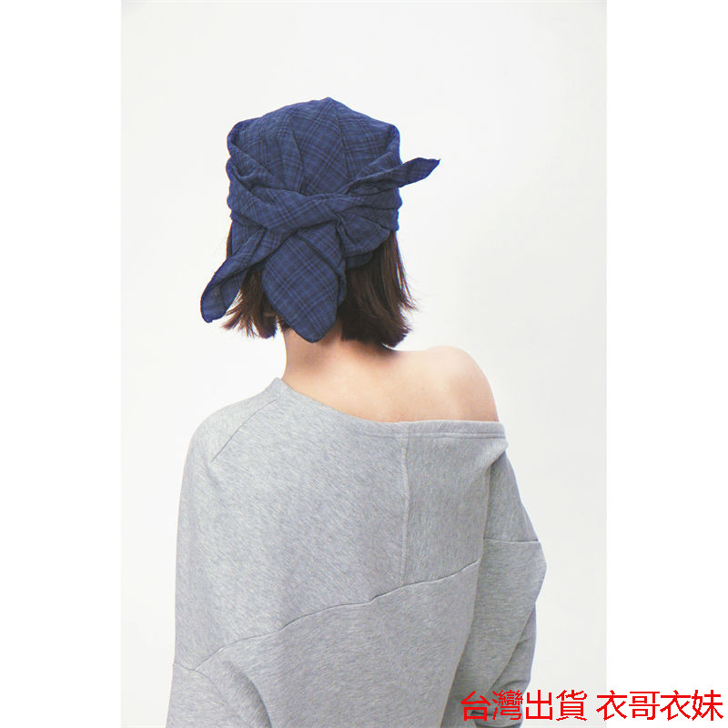 帽控必入！ 多金 復古美式格紋綁帶棒球帽女大頭圍嘻哈時髦方巾鴨舌帽情侶潮 潮酷女帽 遮陽防嗮 修飾臉型 美帽達人 獨特設 | 蝦皮購物