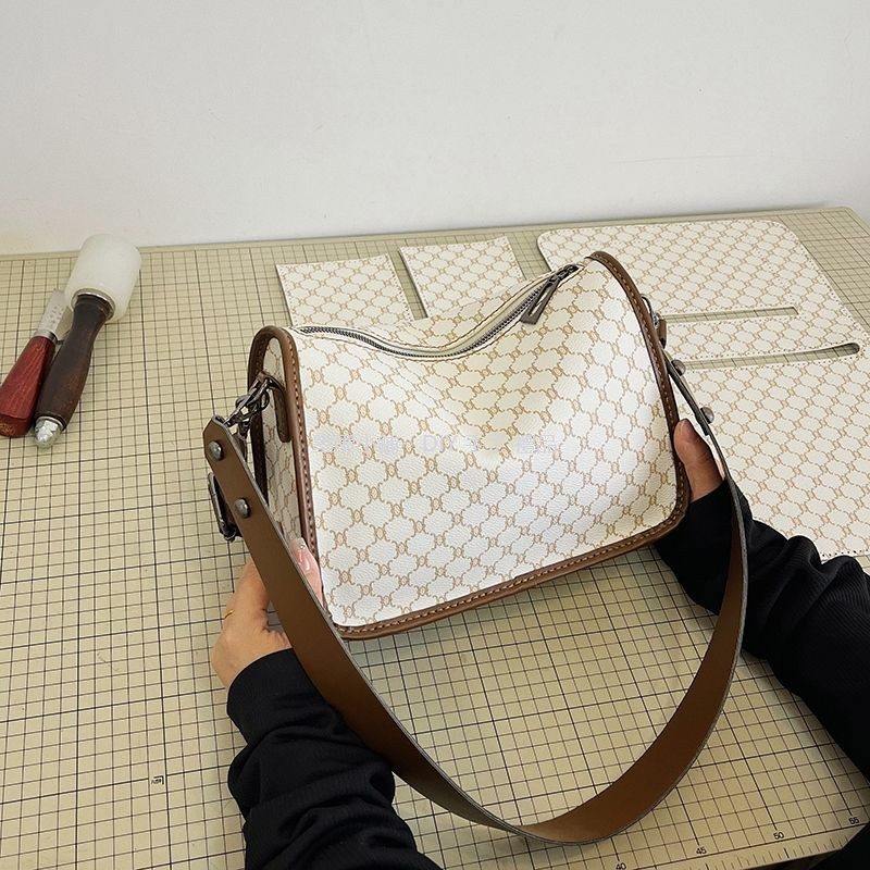【大陸新品】手工包 DIY親手自製作包包 情侶手工diy材料包 編織包包高級質感印花斜背包斜背包 | 蝦皮購物