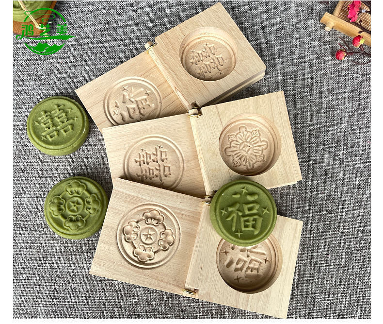 廠傢實木艾米粿模具年糕模子綠豆糕點南瓜餅幹饅頭印糕闆麵食模闆 | 蝦皮購物