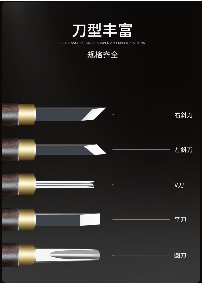 【可開發票】 雕刻刀手工 刻刀 木工套裝 木雕工具 木頭 學生版畫 美術印章 核雕篆刻刀 YG | 蝦皮購物