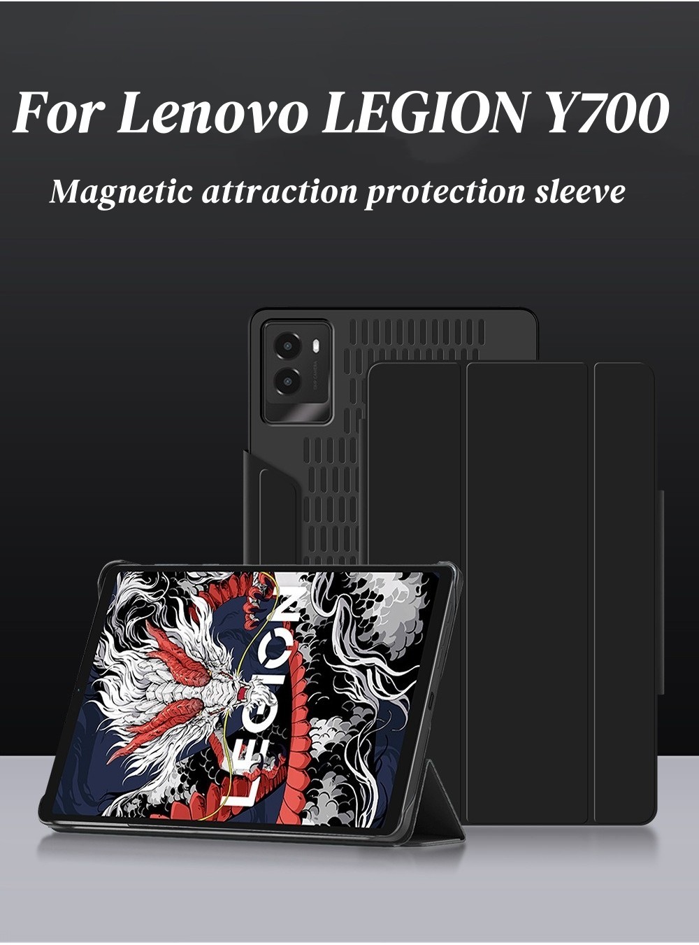 Lenovo Legion Y700 2025 8,8-Zoll-Gaming-Tablet Snapdragon 8 Gen3/8 Core  /Android 14 /12GB 256GB/16GB512GB/WIFI/Schwarz - AliExpress
