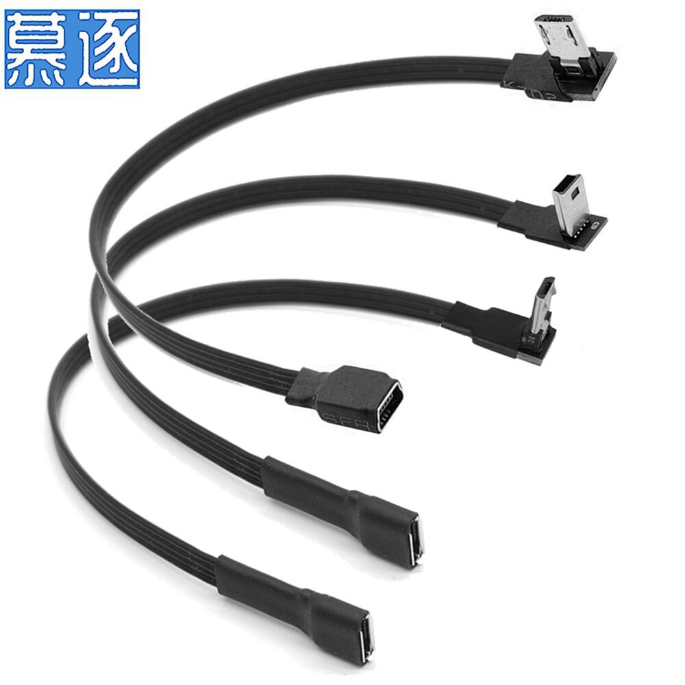 新品 傳輸線 轉接線 彎頭mini micro USB延長線安卓公對母轉接接口轉換線迷你記錄儀線 | 蝦皮購物