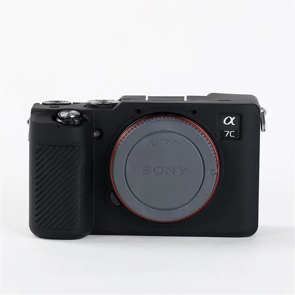 Cod A7C 軟矽膠盔甲相機機身保護套適用於索尼 A7C Alpha 7C ILCE-7C 無反光鏡袋皮膚 DAGE | 蝦皮購物