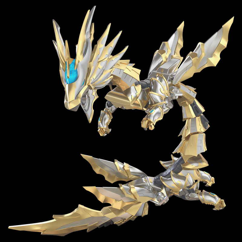 鎧甲勇士 帝皇侠フィギュア& 光の帝王戦竜 鎧甲勇士 帝皇