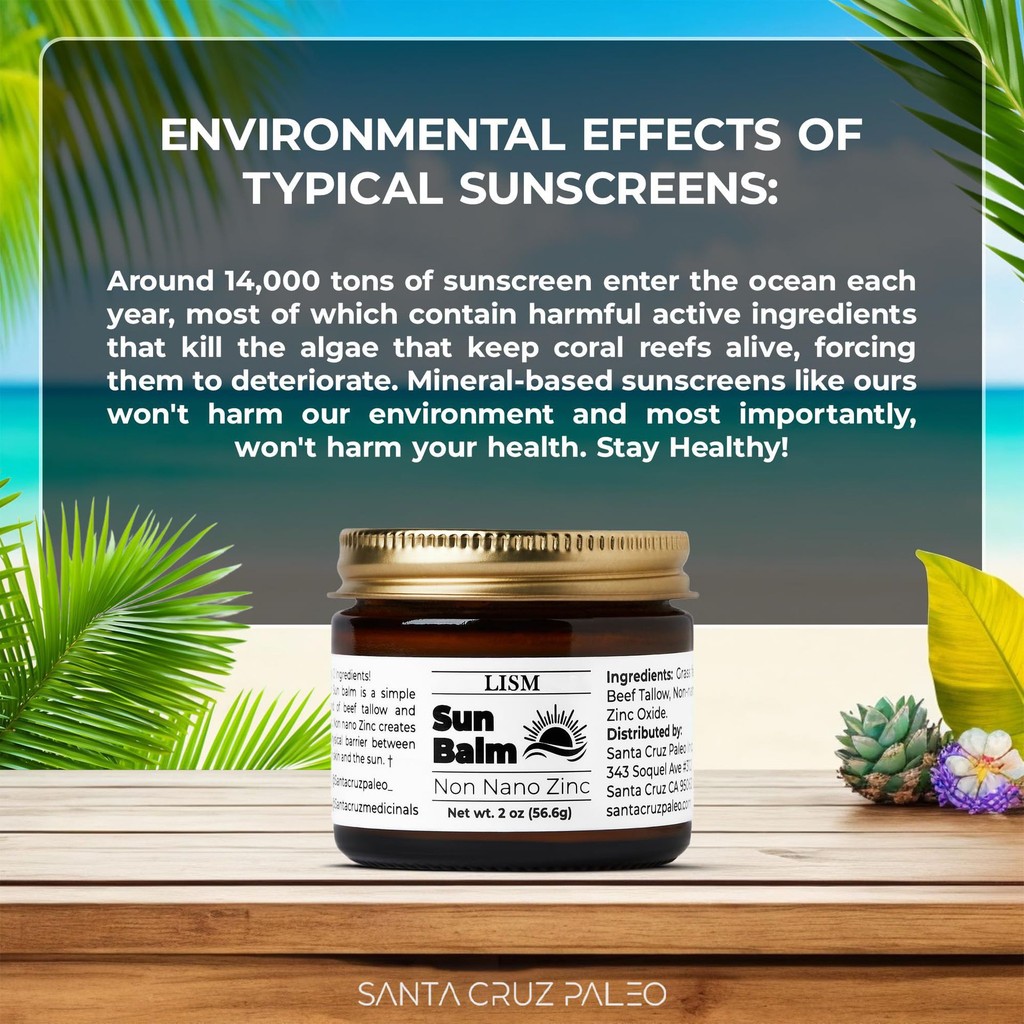 Lunaの優品新品Santa Cruz Paleo Butter and Zinc Sunscreen牛油防曬霜60ml | 蝦皮購物