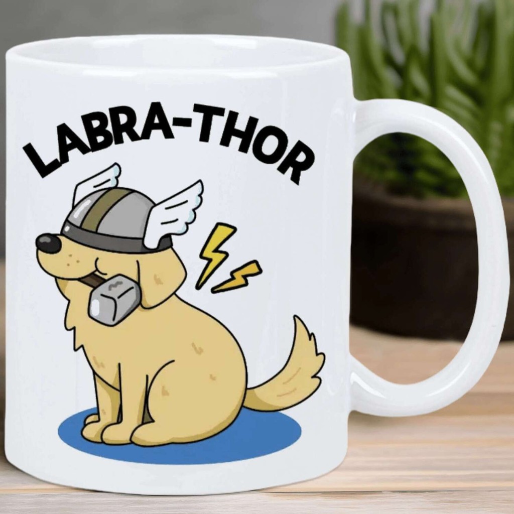 Labra-Thor 陶瓷咖啡杯 - 可重複使用、絕緣、僅洗手液 - 適合咖啡愛好者、男女的多功能白色馬克杯 | 蝦皮購物