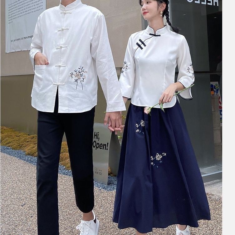 現貨速發 民國學生服表演服 民國學生服 復古中國風五四青年裝表演服 男女舞臺舞蹈表演合唱套裝 | 蝦皮購物