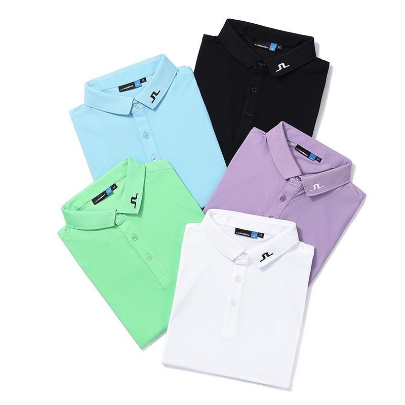 J 高爾夫短袖T恤夏季golf服裝男士彈力休閒透氣運動短袖 高爾夫時尚百搭休閒戶外運動上衣 | 蝦皮購物