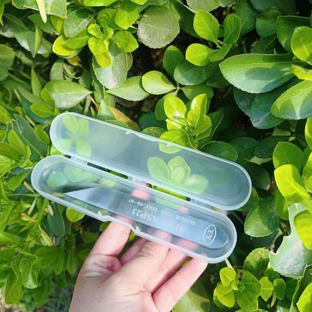 【台灣出貨】 鋒鋼嫁接刀 專用折疊芽接刀 嫁接專用工具 果樹削木刀 特硬 園林工具刀 | 蝦皮購物