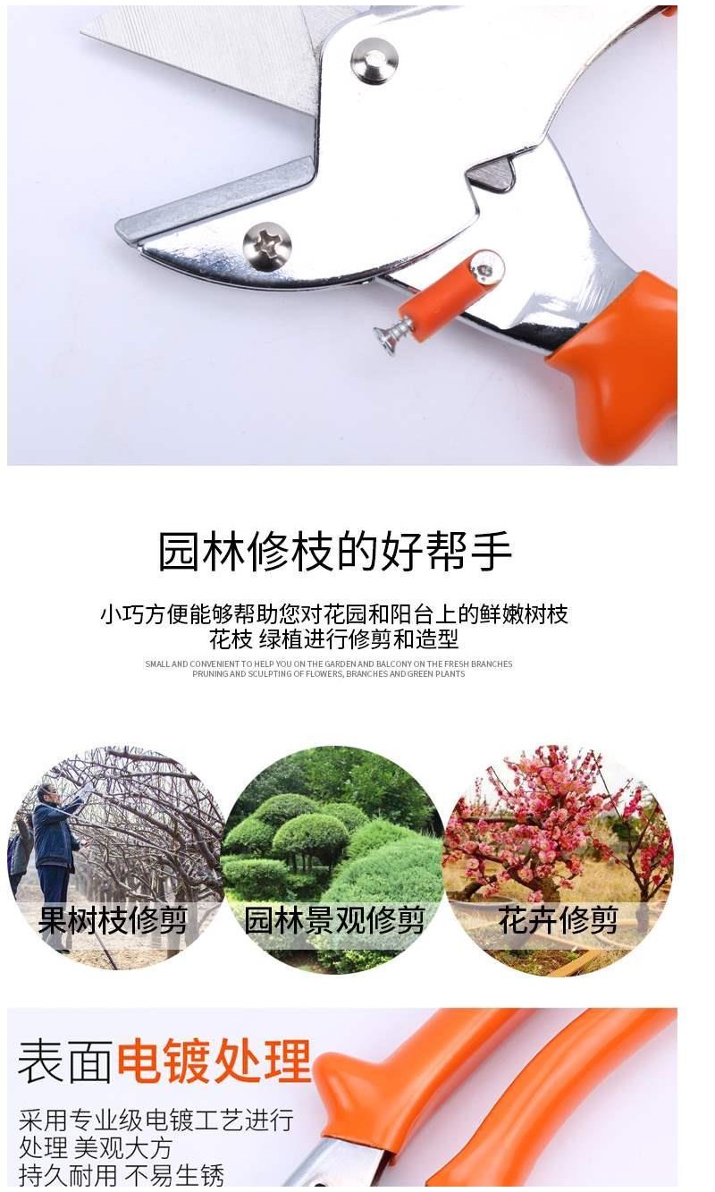 熱銷 省力园艺剪刀树枝果树果枝粗枝强力修枝剪家用园林修花果植物工具精選 | 蝦皮購物