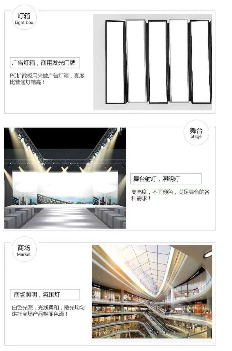 【台灣出貨】亞克力擴散板 LED燈罩板 透光板 磨砂板 吊頂燈光片 散光板 乳白透光 客製化訂製 PP板材 燈具配件 | 蝦皮購物