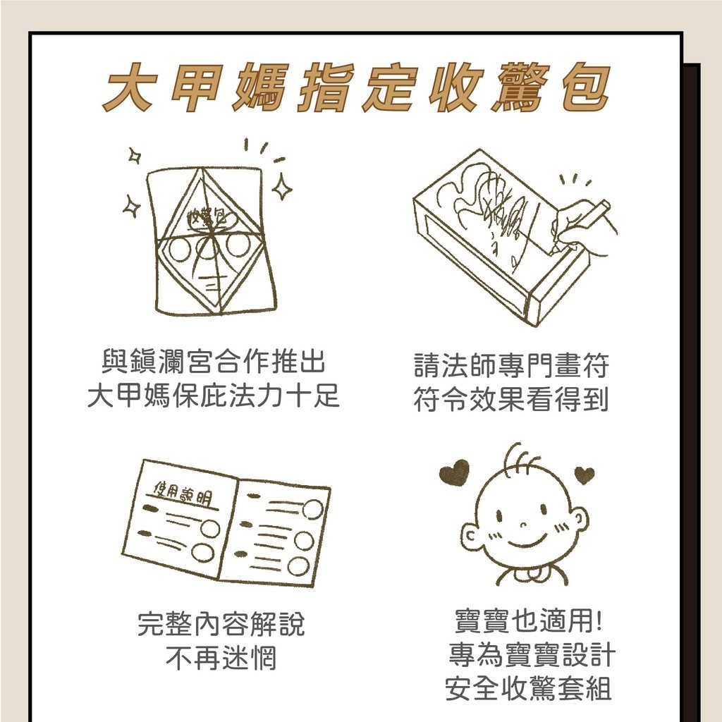 【鎮瀾宮】安心好眠收驚除穢包 安神 淨身包 艾草 靈符 收驚符 除穢包 收驚 拜拜 | 蝦皮購物
