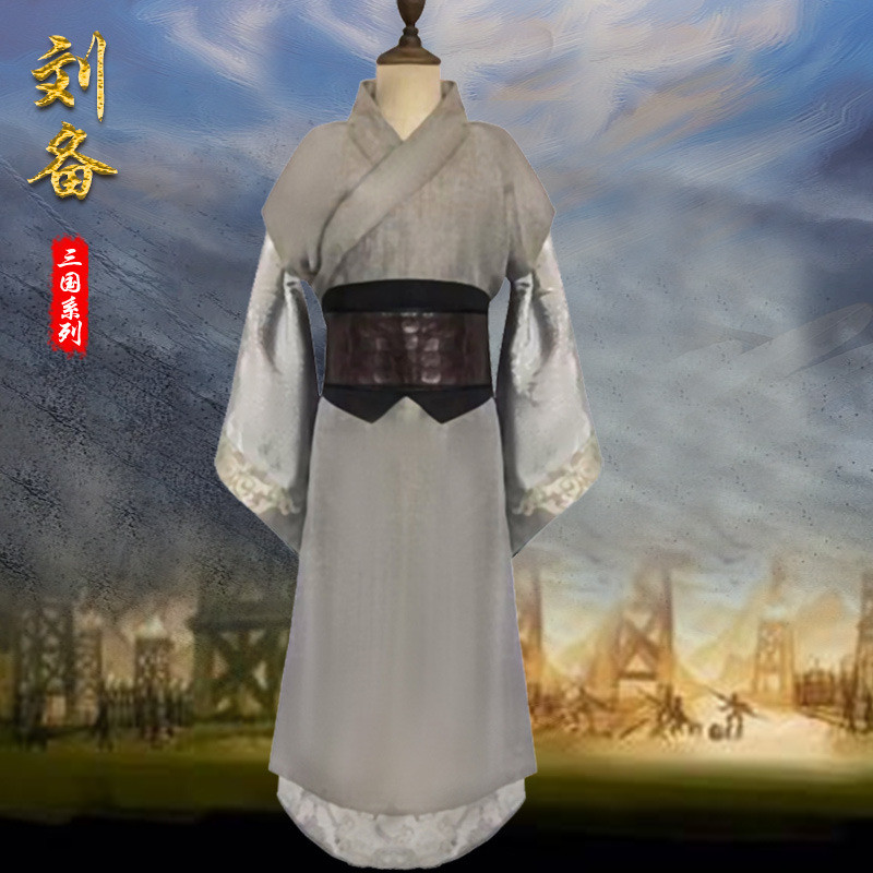 三國係列古裝男成人兒 *^童漢服劉備關羽諸葛亮呂布趙雲曹操錶演服裝 KCBK | 蝦皮購物