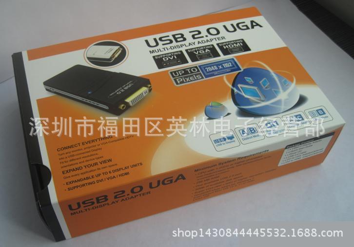 🔥桃園有貨🔥UGA USB2.0多功能多屏延伸顯示卡USB轉HDMI VGA DVI外置顯卡1080P YGOL | 蝦皮購物