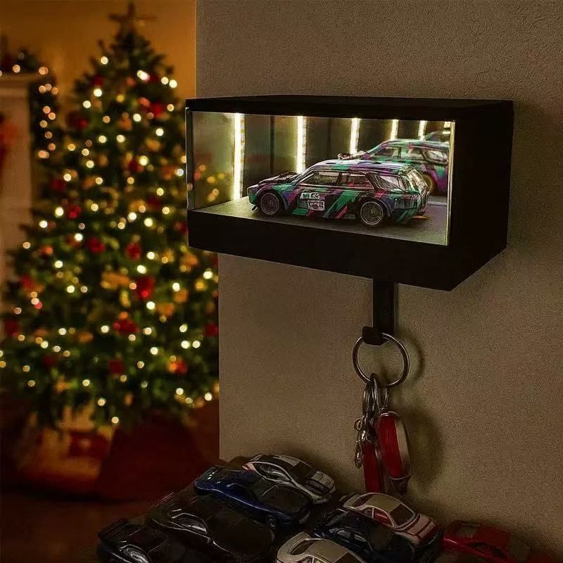 妮妮nini精選 Infinity Garage Key Holder 鏡面燈光感應車庫鑰匙掛鉤 | 蝦皮購物