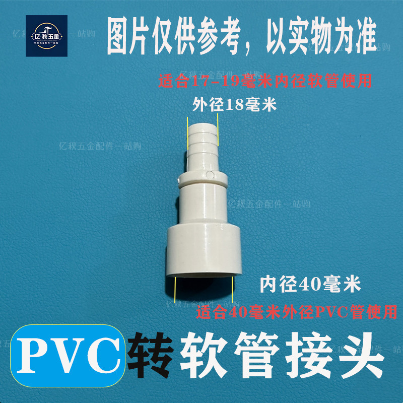 🔥臺灣出貨🔥昔小甜 pvc變徑直接給水管異徑接頭16轉16轉20塑膠直通異徑硬管轉軟管頭 | 蝦皮購物