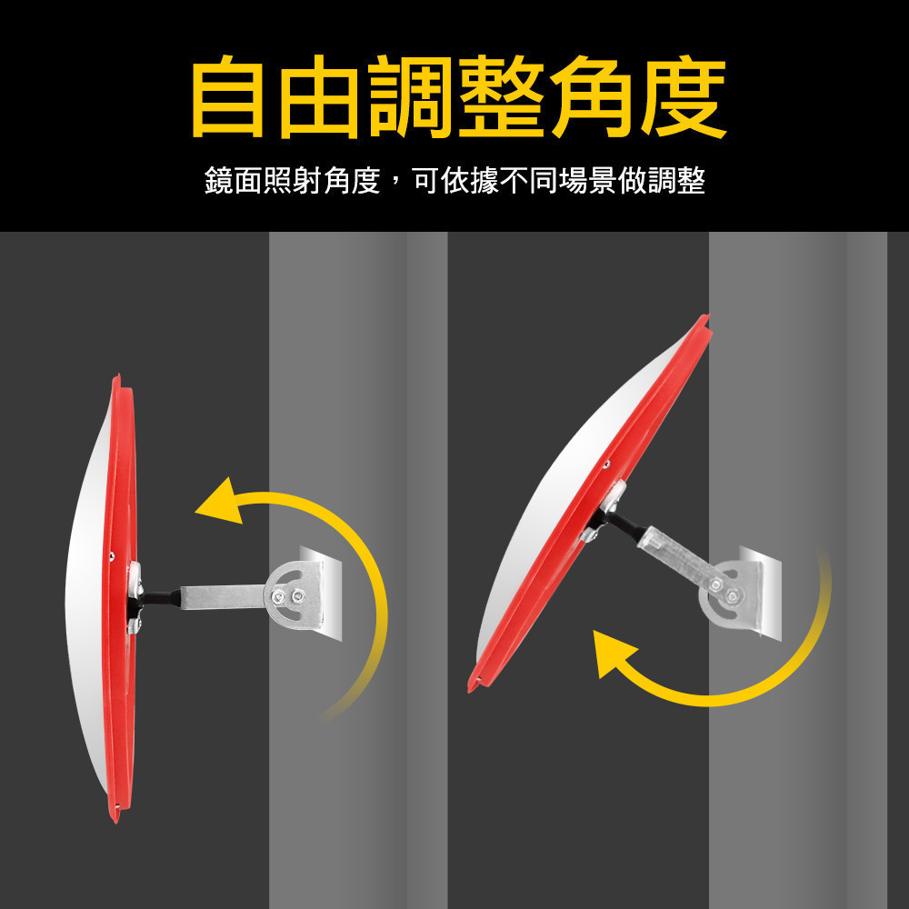 山林電氣社 防盜凸面鏡 抗壓鏡面 45公分反光鏡 停車場 MIT-MID45 反射鏡 拐彎鏡 室內交通廣角鏡 超商防盜鏡 | 蝦皮購物