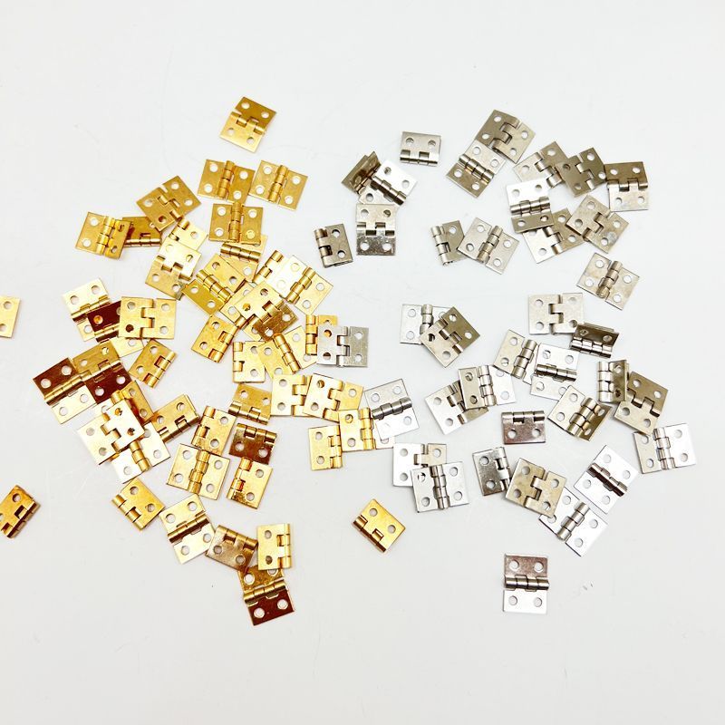 迷你2分純銅小合頁 工藝品盒超小合頁360度 鉸鏈木盒袖珍對開鉸鏈 FGDD | 蝦皮購物
