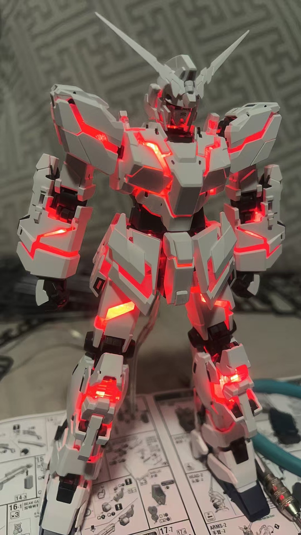 【現貨】SUPA工作室MGEX 獨角獸鋼彈 三重盾牌 單主體 不含LED燈組 鋼彈拼裝模型 | 蝦皮購物