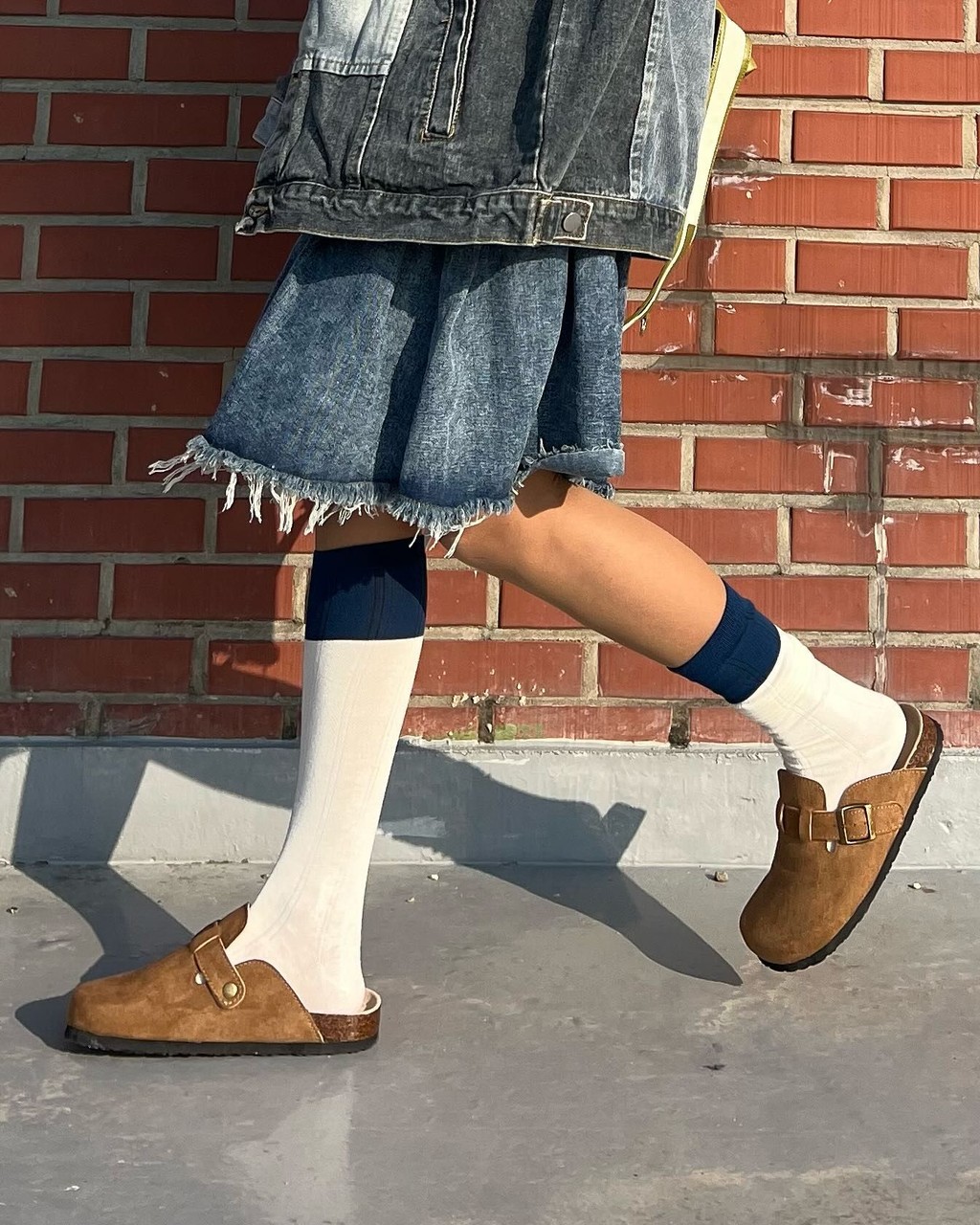 [現貨+預購]歐梵希🇰🇷韓國代購 韓國Shoopen Suede Clog 麂皮拖鞋 | 蝦皮購物