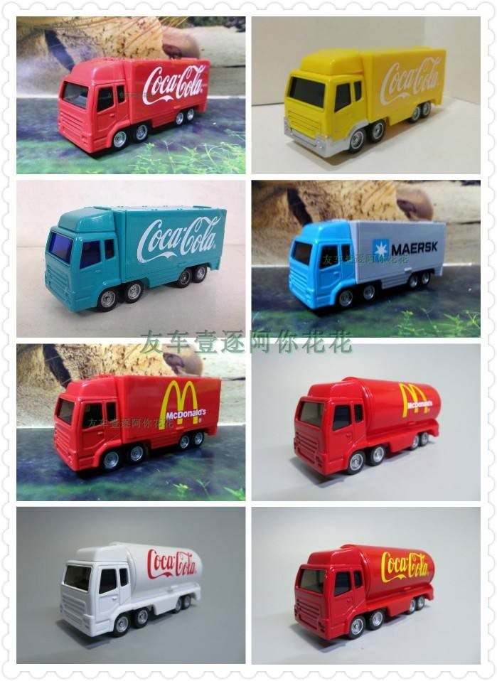 187 可樂 運輸車卡車 集裝箱 貨櫃車 貨車 M記 Maersk 汽車模型 絕版車模 蝦皮購物 