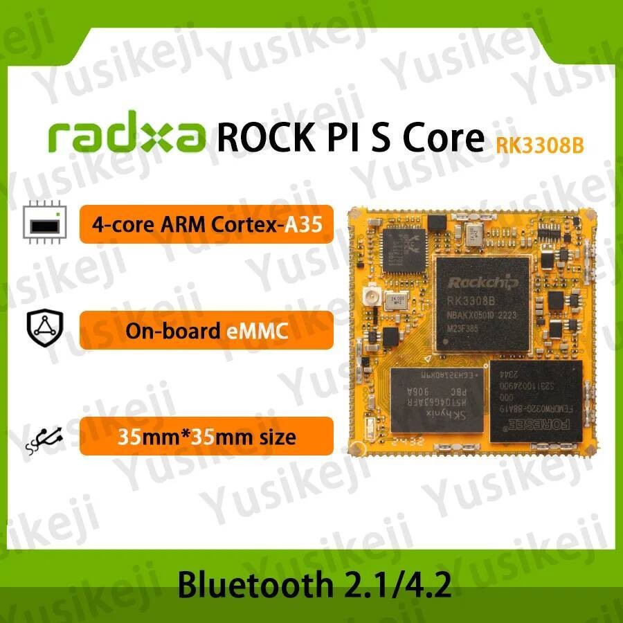Radxa ROCK Pi S Core RK3308B 4核單板電腦 | 蝦皮購物