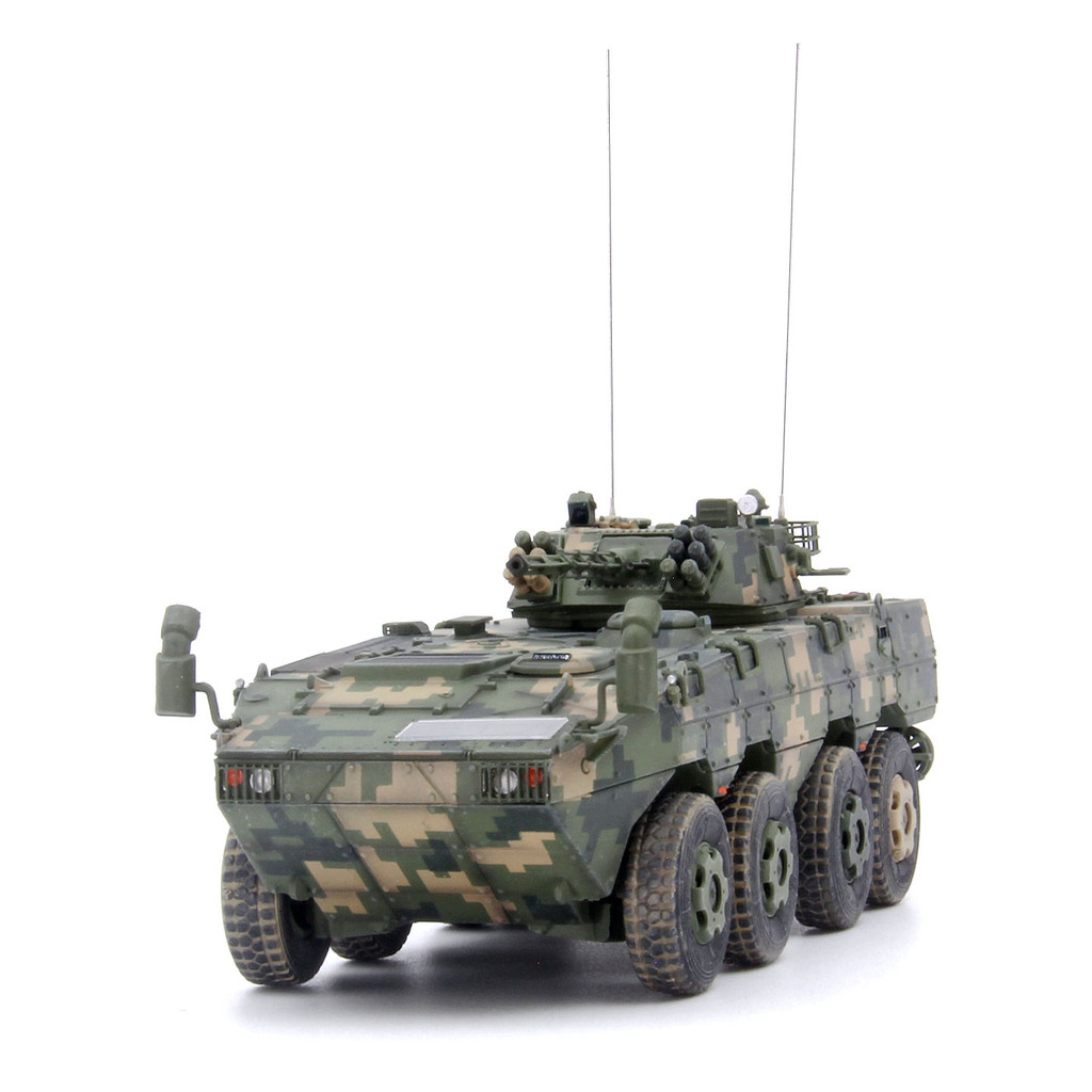UNISTAR中國ZBL-08輪式步兵戰車叢林數位迷彩 大八輪成品模型1/72 | 蝦皮購物
