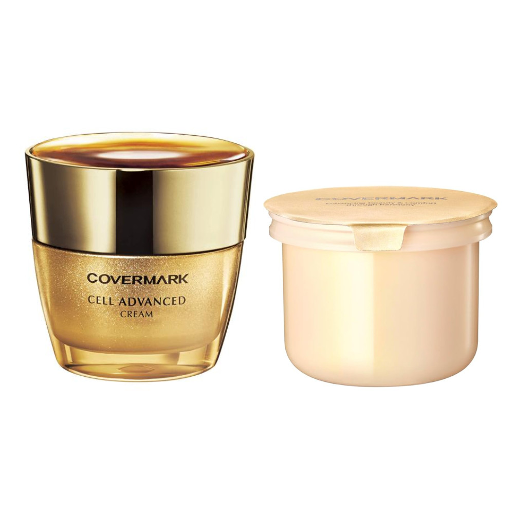 日本COVERMARK Cell Advanced Cream 夜霜晚霜WS（30g / 補充裝30g