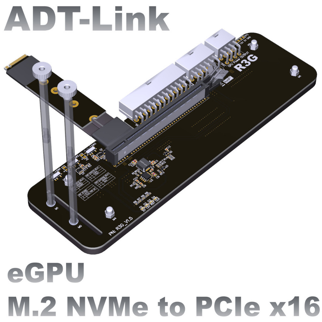 [訂製]ADT-Link R3G筆記本顯卡外接 外置轉M.2 NVMe PCIe3.0/4.0 x4擴展塢 | 蝦皮購物