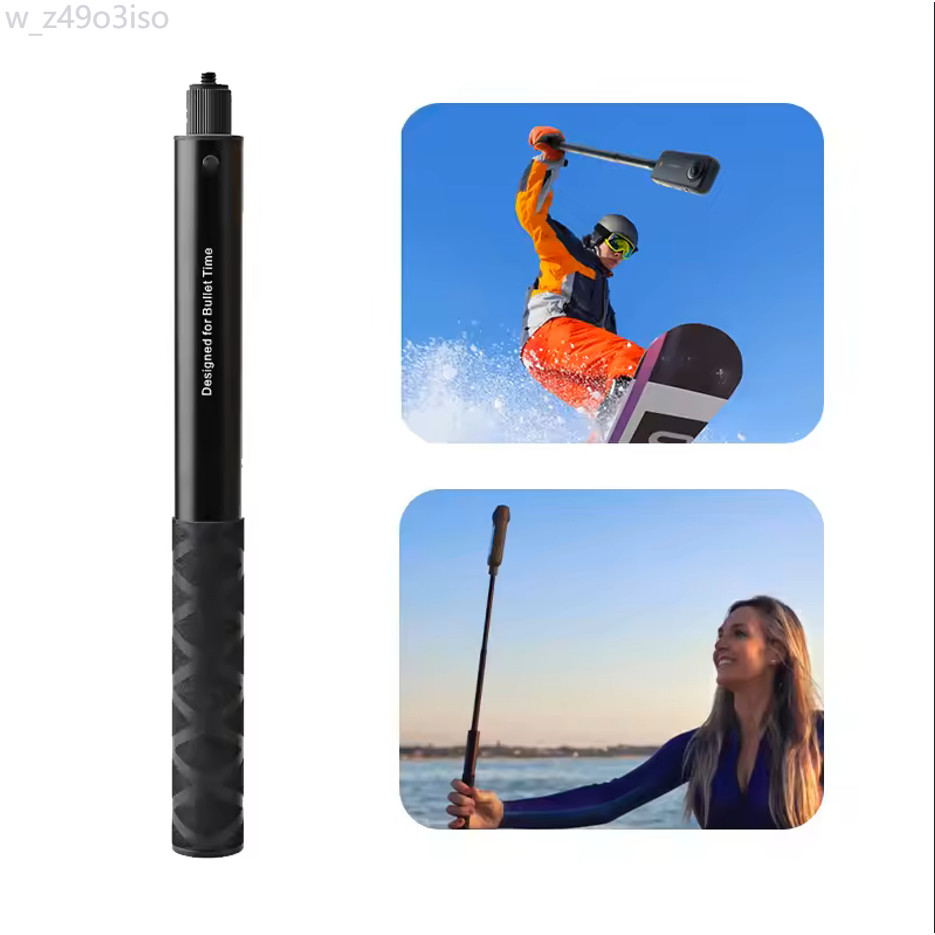 Télécommande Multi-caméras Jusqu'à 16 Télécommande GPS Intelligente Pour Insta360 X5/X4/X3/X2/ACE/GO3 Etc. - Portée 25 M - Écran Et Fixations Incluses