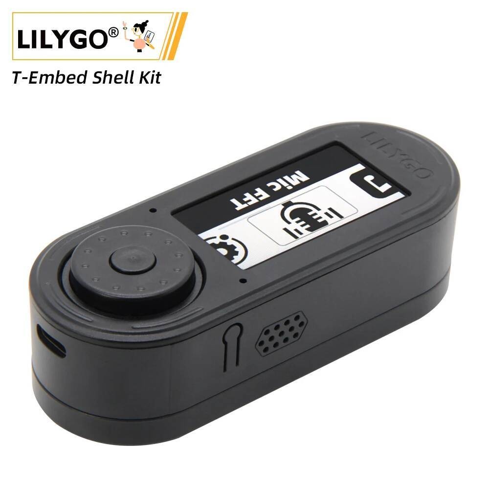 百合® T-Embed Shell Kit ESP32-S3 開發板定制控制面板微距旋鈕可嵌入式 1.9英寸液晶顯示屏 | 蝦皮購物