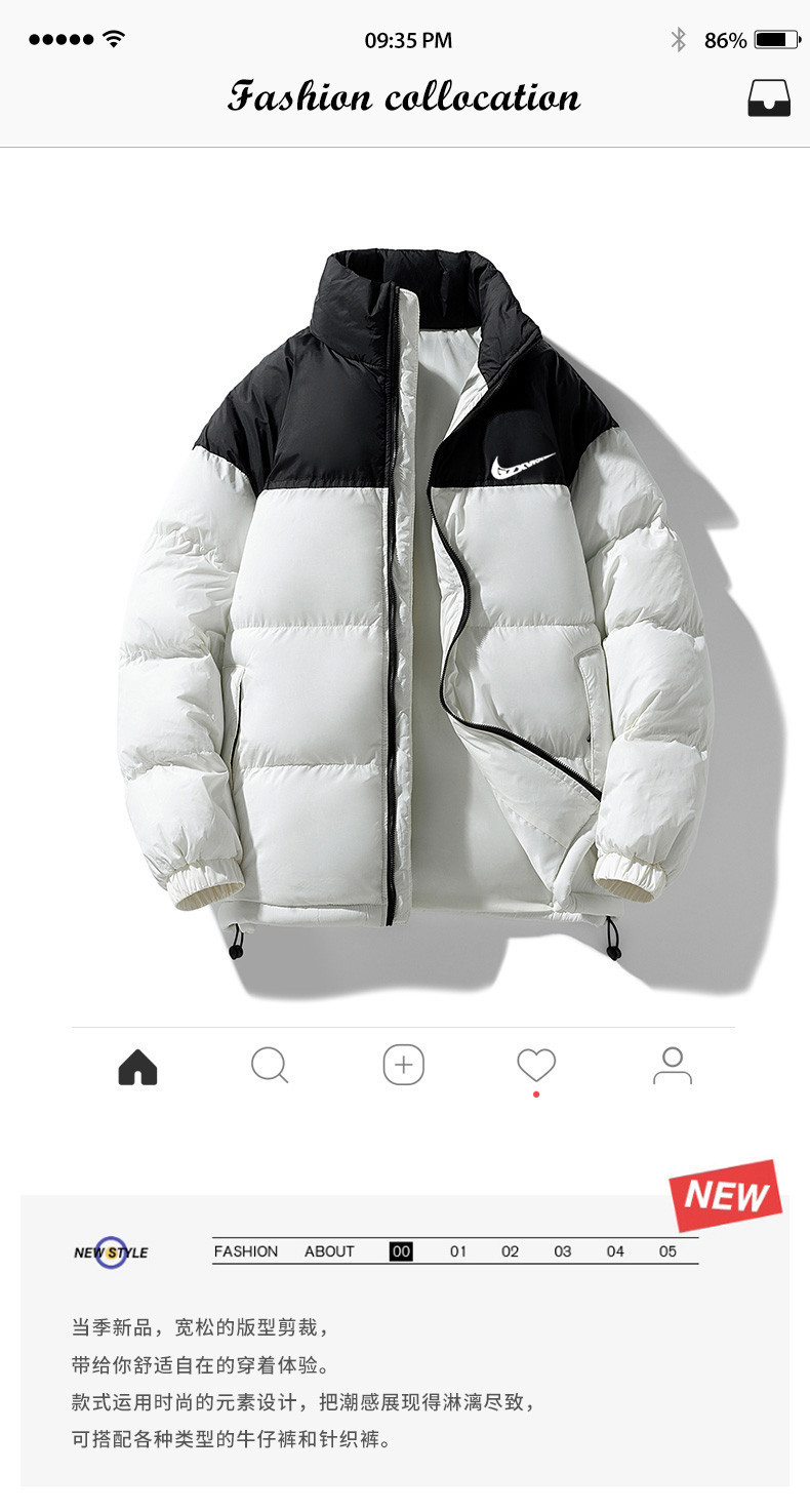 免運 臺灣出貨 冬季羽絨服男 新款棉衣外套男冬季青少年加厚羽絨棉服潮流休閒棉襖男裝上衣 AVDN | 蝦皮購物