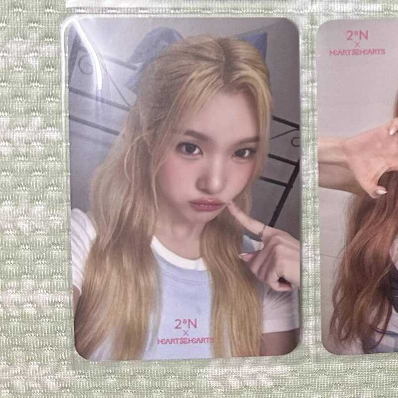 Hearts2Hearts小卡H2H 禮物2an代言卡應援小卡彩妝小卡收藏心連心特典卡
