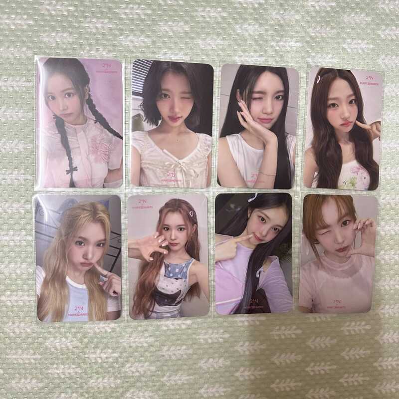 Hearts2Hearts小卡H2H 禮物2an代言卡應援小卡彩妝小卡收藏心連心特典卡