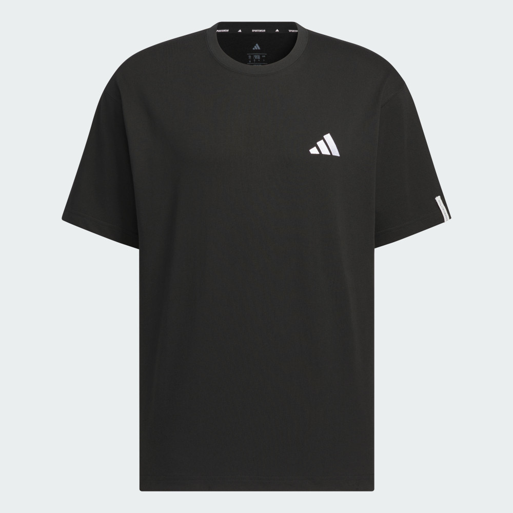 adidas ESSENTIALS PLUS 短袖上衣評價：690 元值得買嗎？版型、尺寸與穿搭重點一次看 (5/10)