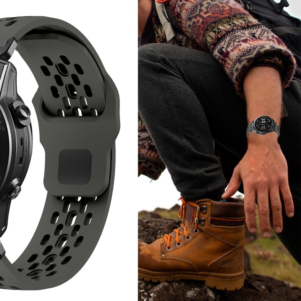 22mm 26mm矽膠錶帶適用於 Garmin Fenix 8 7X 7 6 6X Pro Forerunner 965 | 蝦皮購物